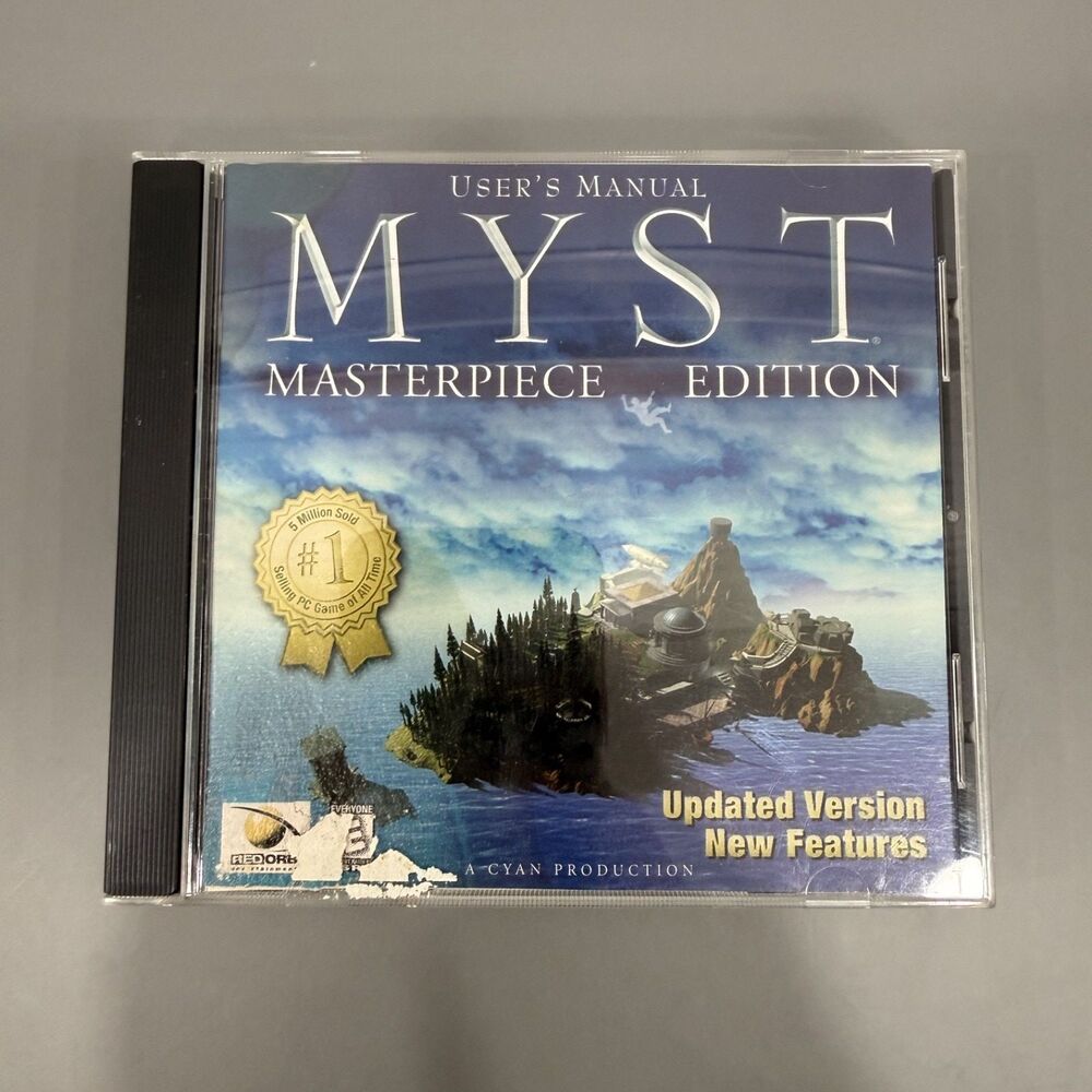 Myst: Masterpiece Edition PC CD-ROM Game 1999 Red Orb CIB